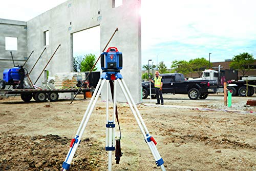 BOSCH LR10 500 Ft Red-Beam Rotary Laser Receiver, Includes Mounting Bracket & 9V Battery - WoodArtSupply