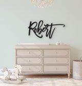 Custom Wood Word Sign, Wall Decor, Personalized Wooden Wall Art, Any cursive word or name sign Kobasic Creations