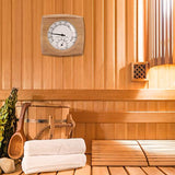 Thermometer Hygrometer Wood Sauna Accessories for Steam Room Cedar Cedar Wood Thermo Hygrometer Sauna Room Indoor Hygrometer Hygrometer Home Sauna Home Hygrometer Indoor Sauna Generic