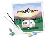 Ravensburger Explore Paint by Numbers Kit for Adults - 20271 - Painting Arts and Crafts for Ages 12 and Up Ravensburger