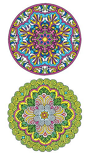 Creative Haven Magical Mandalas Coloring Book: By the Illustrator of the Mystical Mandala Coloring Book (Adult Coloring Books: Mandalas) Dover Publications