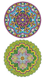 Creative Haven Magical Mandalas Coloring Book: By the Illustrator of the Mystical Mandala Coloring Book (Adult Coloring Books: Mandalas) Dover Publications