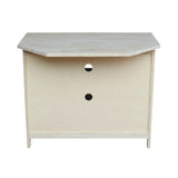 IC International Concepts Mission Corner Entertainment/TV Stand, Espresso IC International Concepts