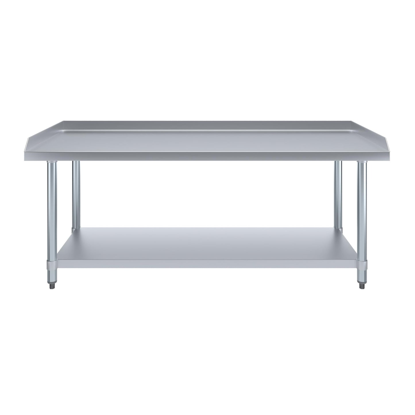 AmGood Stainless Steel Equipment Stand - Heavy Duty, Commercial Grade, with Undershelf, NSF Certified (24" Width x 60" Length) - WoodArtSupply