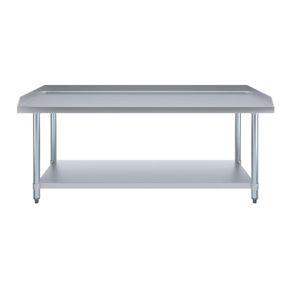 AmGood Stainless Steel Equipment Stand - Heavy Duty, Commercial Grade, with Undershelf, NSF Certified (24" Width x 60" Length) - WoodArtSupply