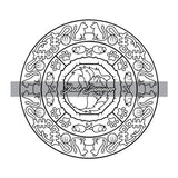 100 Mini Mandalas: A Mandala Coloring Book for Adults and Kids with Easy, Cute, and Tiny Designs for Stress Relief and Relaxation WoodArtSupply