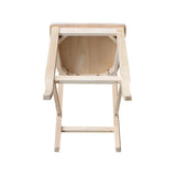 International Concepts 24-Inch Double X Stool, Unfinished IC International Concepts