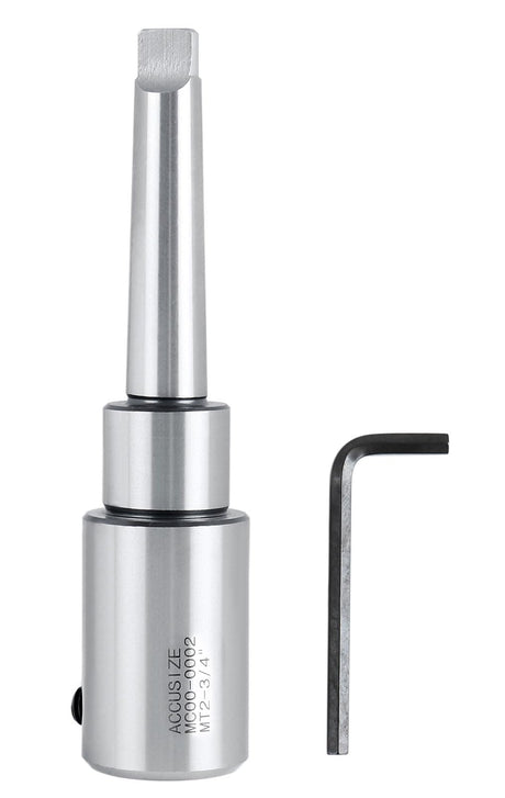 Accusize Industrial Tools Annular Cutter Arbor, Mt2 to 3/4'' Weldon Shank for Drill-Use Annular Cutter on Drill Press, Mc00-0002 Accusize Industrial Tools