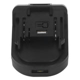 Battery Converter for Electric Tool ABS Material USB Interface 18V to 20V Woodworking Power Tool Adapter with Multiple Functions Low Power Consumption Fafeicy