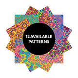 Origami Paper 500 sheets Kaleidoscope Patterns 6" (15 cm): Tuttle Origami Paper: Double-Sided Origami Sheets Printed with 12 Different Designs (Instructions for 6 Projects Included) Tuttle Publishing