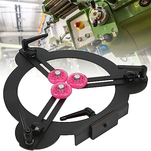 Woodturning Steady Rest Steady Rest Metal Woodturning Steady Rest Round Metal Turning Tools for Wood Lathe Parts Accessories Mrisata