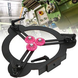 Woodturning Steady Rest Steady Rest Metal Woodturning Steady Rest Round Metal Turning Tools for Wood Lathe Parts Accessories Mrisata