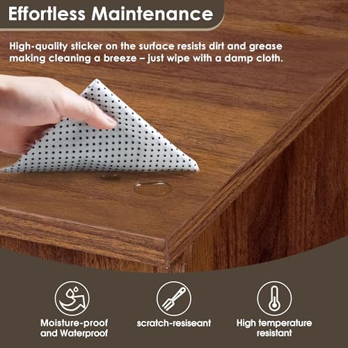 DMAITH 20"-118" Extendable Dining Table for 2-12 People, Modern Modular Extension Table, Space-Saving Extra Long Folding Dining Table, Multifunctional Conference Meeting Table, Walnut DMAITH