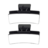 HUIFACAI Stylish Hair Claw Clip Fashionable Sublimation Aluminum Plate Hair Clip for Women Heat Transfer Technology Hairpin HUIFACAI