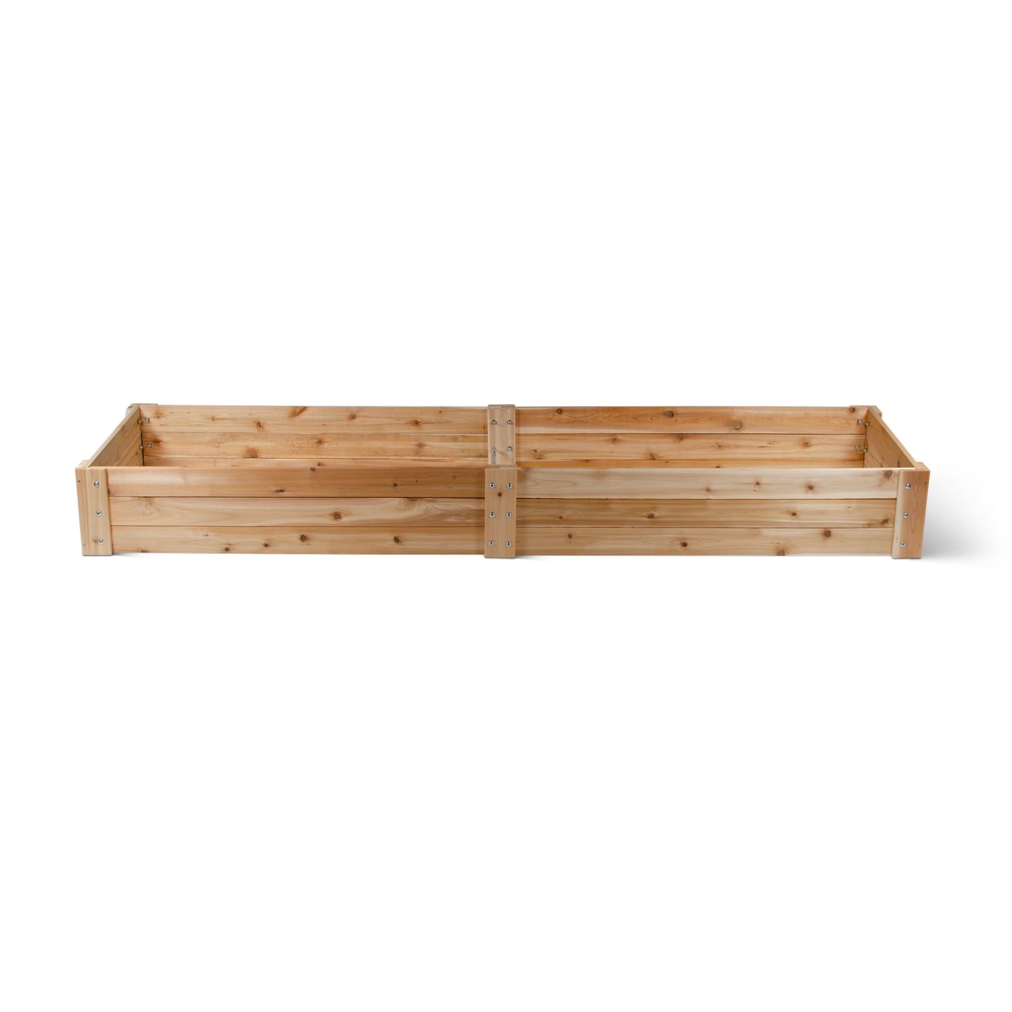 Infinite Cedar Select Cedar Raised Garden Bed - 2' x 8' x 10.5" - Handcrafted in Maine from North American Western Red Cedar Wood - WoodArtSupply