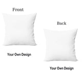 TANGNADE Sublimation Pillow Covers Personalized Throw Pillow Cover with Pictures or Text Custom Photo Pillow Customized Gift TANGNADE