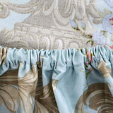 FADFAY Shabby Floral Bedding Elegant Peony Sheets Set Luxury Bedding Collections 800 Thread Count 100% Egyptian Cotton Deep Pocket, 4 Piece-Full Size FADFAY