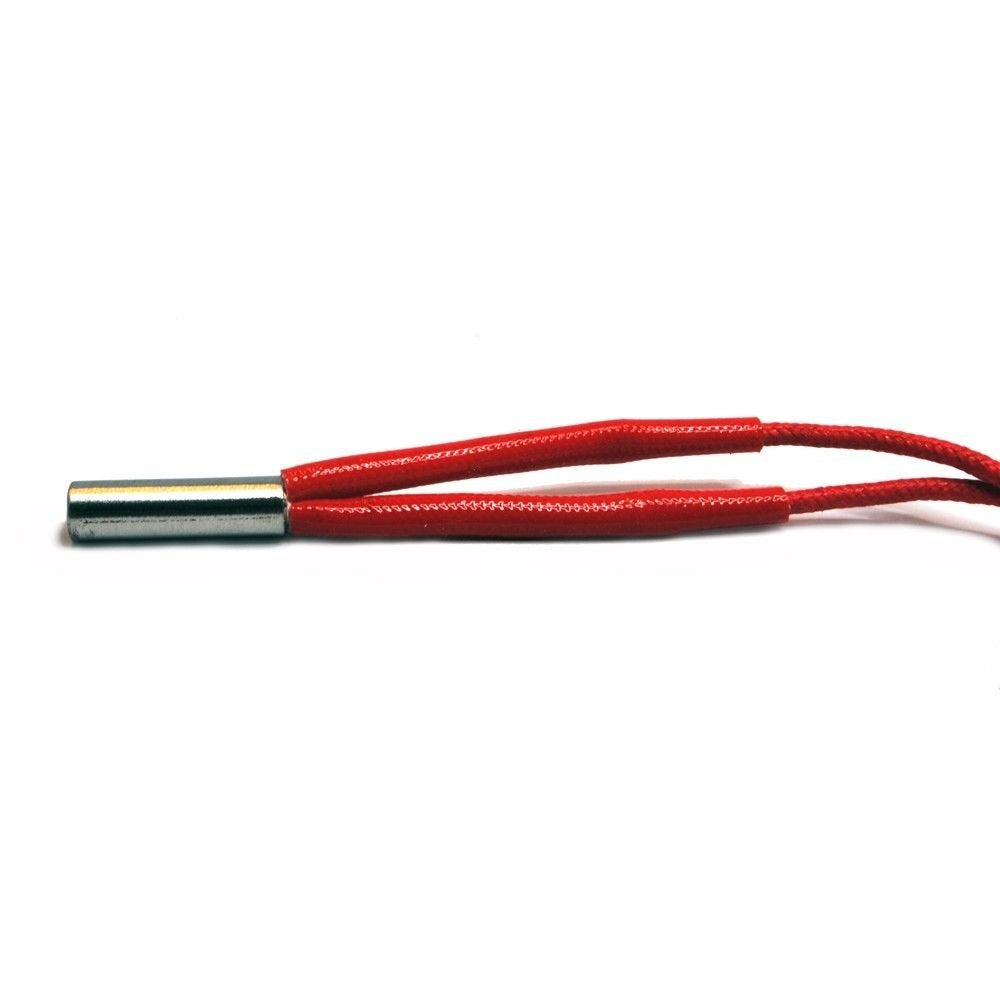 12V 40W 1/4-in (6.35mm) Ceramic Cartridge Heater for 3D Printer MK10 Extruder/Hotend - WoodArtSupply