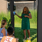 Backyard Discovery Trenton 14x12 All Season Galvanized Steel Pergola, Black, Sail Shade Soft Canopy, Rust Resistant, Support Wind and Snow, Patio, Deck, Backyard, Garden Backyard Discovery