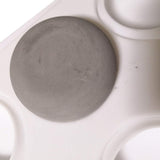 2 Mandala Dot Painting Rock Stone Pebble Molds Oval and Urchin Shape Silicone Alt2day