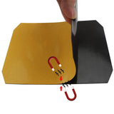 FYSETC 3D Printer Upgrade Magletic Build Surface 160X130 mm/ 6.2X5.1inch 2 in 1 Flexible Hotbed Build Plate with Adhesive Backing for Monopri Select Mini V2/ V1/ Pro/V3/ Malyan M200 FYSETC