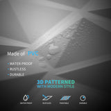 Art3d Decorative 3D Wall Panels in Diamond Design, 12"x12" Matt White (33 Pack) Art3d