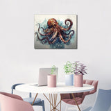 TUMOVO DIY Paint by Number Octopus and Tentacles of Octopus Paint by Numbers for Adults Abstract Adult Paint by Numbers Kids on Canvas Wall Art Paint by Numbers for Adults Beginner Framed 16x20 inch TUMOVO