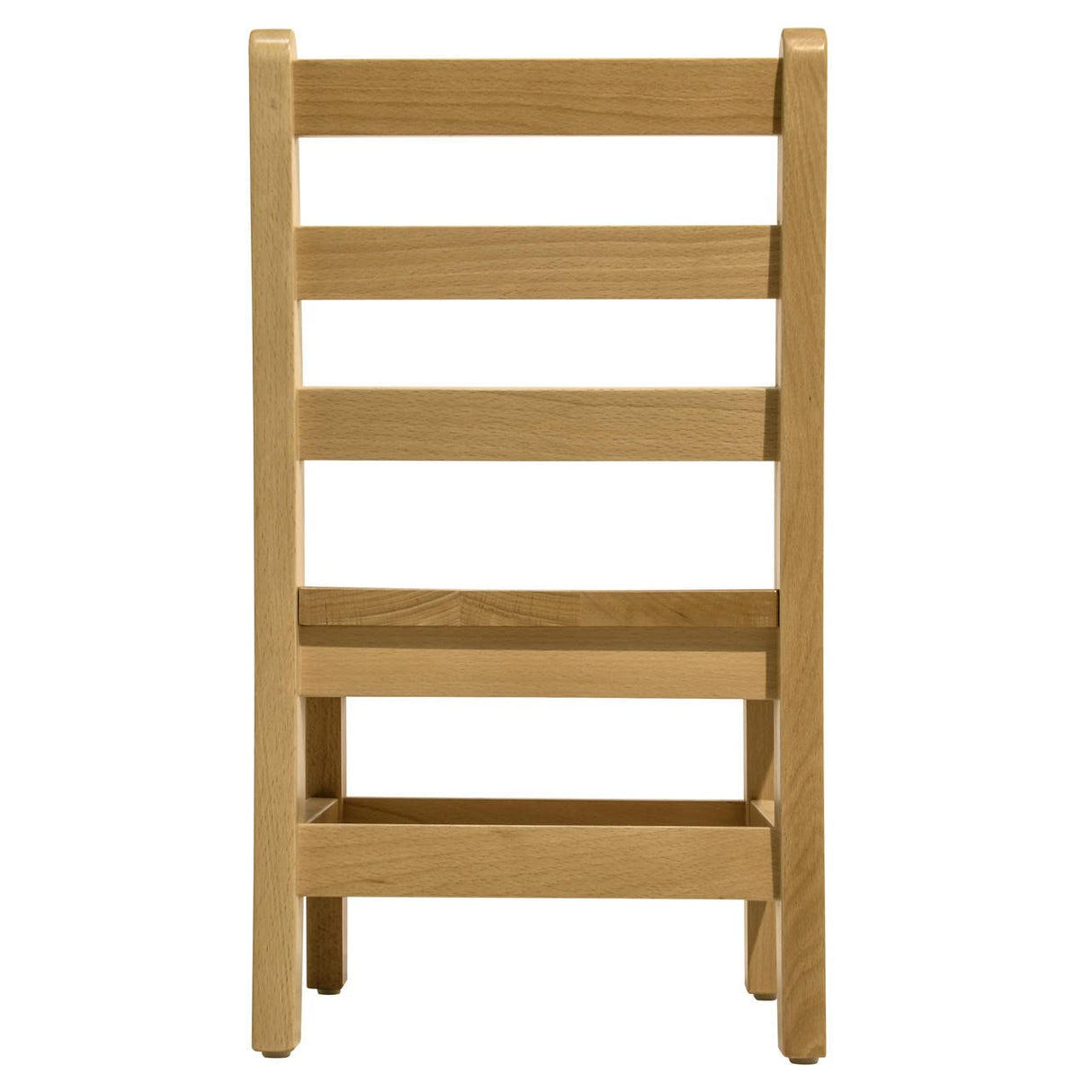 RRI Goods Kids Wooden Chair Set, Fully Assembled Youth Ladderback Wood Chairs for Children, 12" Seat Height for Ages 6-8 (Set of Two) RRI Goods