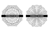 Mandala Coloring Book: For Adults with 100 Magical Mandalas WoodArtSupply