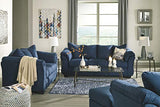 Signature Design by Ashley Darcy Casual Plush Loveseat, Dark Blue Signature Design by Ashley