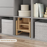 ERUGI Montessori Weaning Table and Chair Set,Real Hardwood, Desk for Toddler Reading,Snack Time,Playroom,Activity Cube,Step Stool,1-3 Year Old Kids Montessori Furniture ERUGI