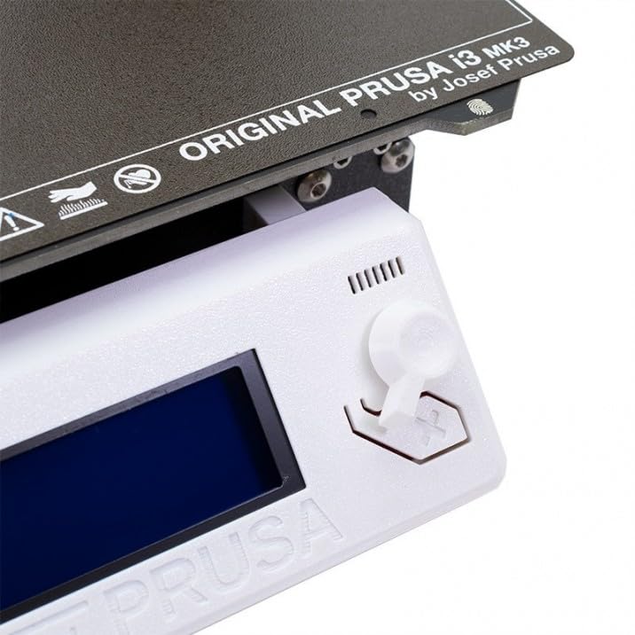 Prusament PETG Signal White Filament 1kg Spool (2.2 lbs), Diameter Tolerance +/- 0.02mm Prusament