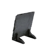 MR.R Sublimation Blank Square Rock Slate Photo Plaque Picture Frame, Customized Photo Frame Novelty for Wedding,Birthday,Baby Birth,7.88 x 7.88 inch MR.R