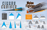 Top Gun Paper Airplane Kit: Build Reconnaissance, Cargo, Bomber, Stealth, and Dogfighting Aircraft! WoodArtSupply