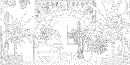 Urban Jungle Coloring Book (Calm Coloring: Natural Wonders) White Star Publishers