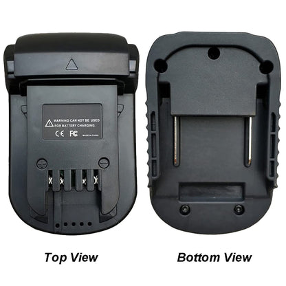 Battery Adapter for Makita to Milwaukee M18 18V Lithium Cordless Tool, Convert Makita 18V LXT Lithium Battery BL1860B/BL1850B/BL1830/BL1815 to Milwaukee 18 Volt Lithium-Ion M18 Battery Conver - WoodArtSupply