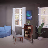 Winsome Wood Regalia Home Office, Walnut, Secretary Desk Winsome