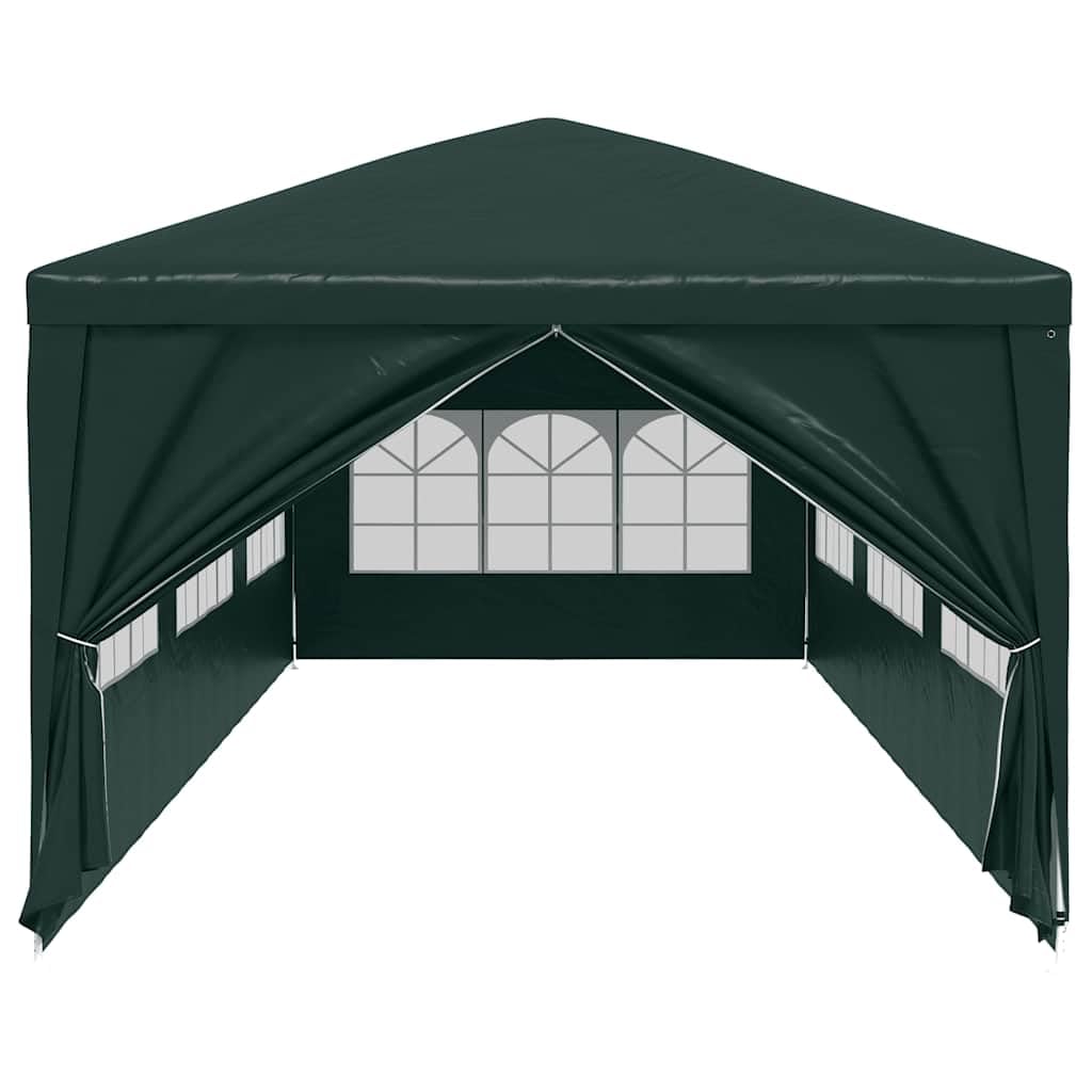 Qnhdfrt 10x30ft Outdoor Party Tent Gazebo with Metal Steel Frame, Large Green Canopy for Events Backyard Weddings Fiestas Patio Furniture Cover Qnhdfrt
