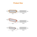 Dielianyi Blank Sublimation Watch Charms for Smartwatch Bands Personalized Sublimation Watch charm Blank set (Set of 10) (rectangle) Dielianyi