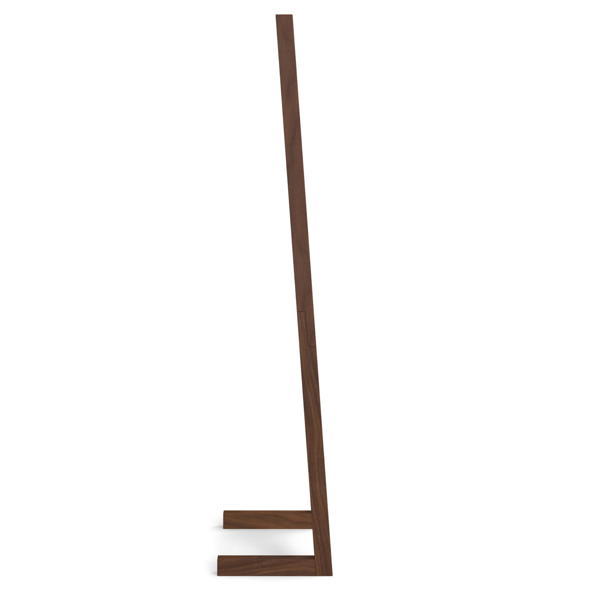 SIMPLIHOME Bray SOLID ACACIA WOOD Contemporary Bath Towel and Blanket Ladder Shelf, 23 inch, Natural Walnut SIMPLIHOME