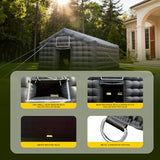 YeeBouncy Party Tent Large,Large Gazebo Event House,Inflatable Outdoor Party Tent,for Birthday Party, School Camping, Disco Nightclub, Wedding Party (20FT) YeeBouncy