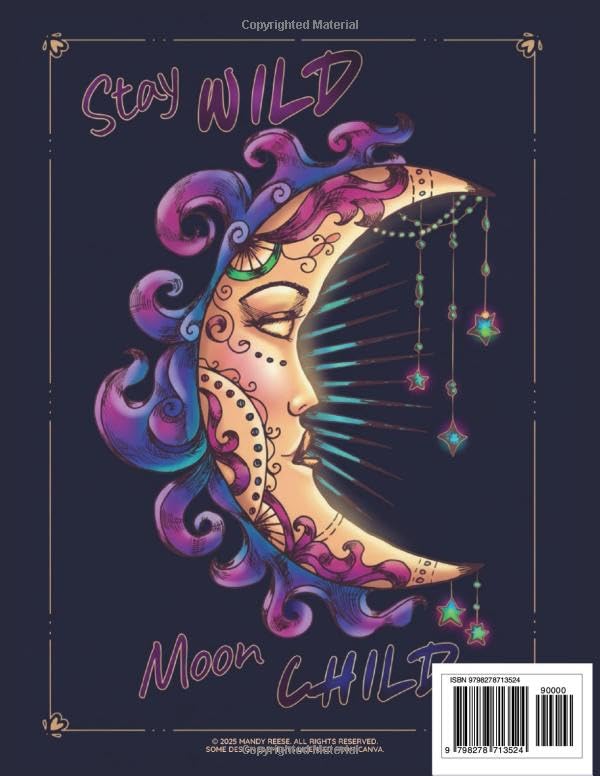 Sun, Moon & Magic: Coloring For the Wild Soul WoodArtSupply