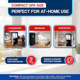 TopMaster Compact Infrared Home Easy Sit-in Design, Spa Size, Detox Therapy, Foldable Chair, Energy Efficient, Zippers for Reading, 1300W Power, Max 140°F Sauna, Black TopMaster