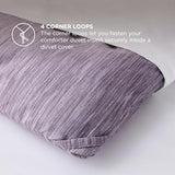 Bedsure King Size Comforter Set - Dark Red King Comforter Set, Soft Bedding for All Seasons, Cationic Dyed Bedding Set, 3 Pieces, 1 Comforter (104"x90") and 2 Pillow Shams (20"x36"+2") Bedsure