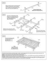 KD Frames Ekko Platform Bed - Twin Bed Frame - Unfinished Wood Bed Frame - Natural, Minimalist Bed - Floating Bed Design - Easy Assembly, No Box Spring Needed - Solid Wood Twin Platform Bed KD Frames