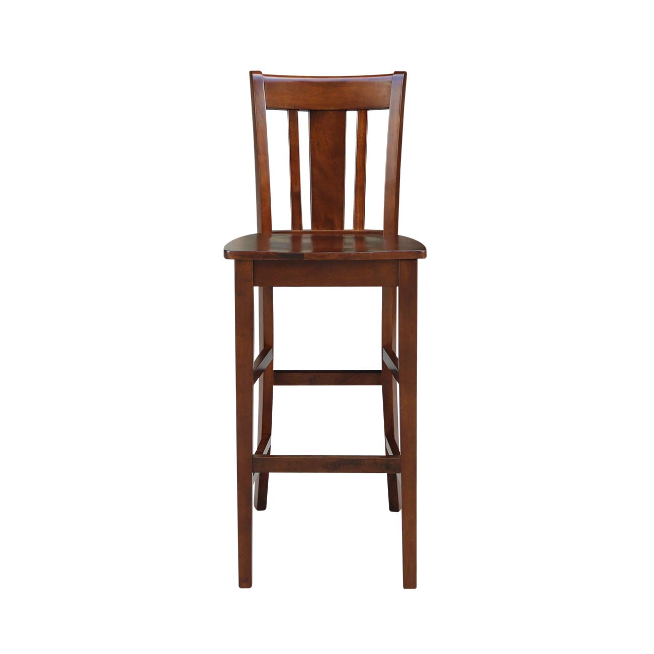 International Concepts San Remo Stool Barstool, Espresso - WoodArtSupply