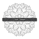 Mandala Coloring Book: For Adults with Beautiful Patterns for Fun and Relaxation WoodArtSupply