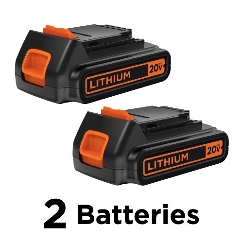 BLACK+DECKER 20V MAX* POWERCONNECT Cordless 4-Tool Combo Kit (BD4KITCDCMSL) Black & Decker