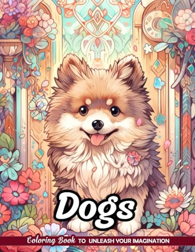 Dogs Coloring Book: Canine Companions for Animal Lovers