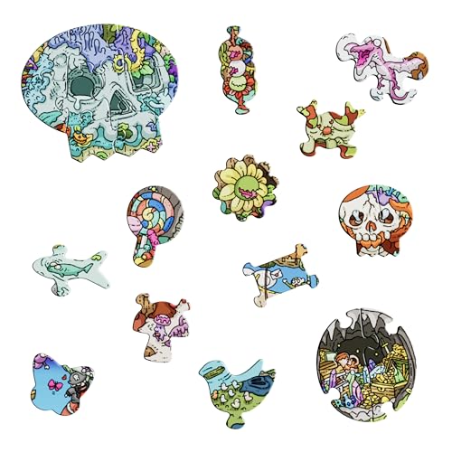 Magic Puzzles 3-Pack • Series Four • Big Rock City, The Awakened Artifacts, & The Peckish Pirates • 1000-Piece Jigsaw Puzzles from The Magic Puzzle Company Magic Puzzle Company